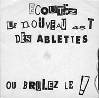 Les Ablettes : Ecoutez le Nouveau 45 Tours des Ablettes ou Brûlez-le